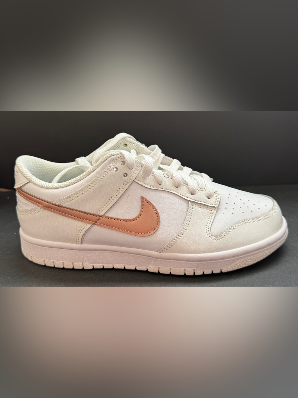 Nike Dunk Low GS White Pink Rose DH9765-100 Size 6.5Y Women 8 New No Box